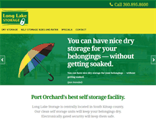 Tablet Screenshot of longlakestorage.com